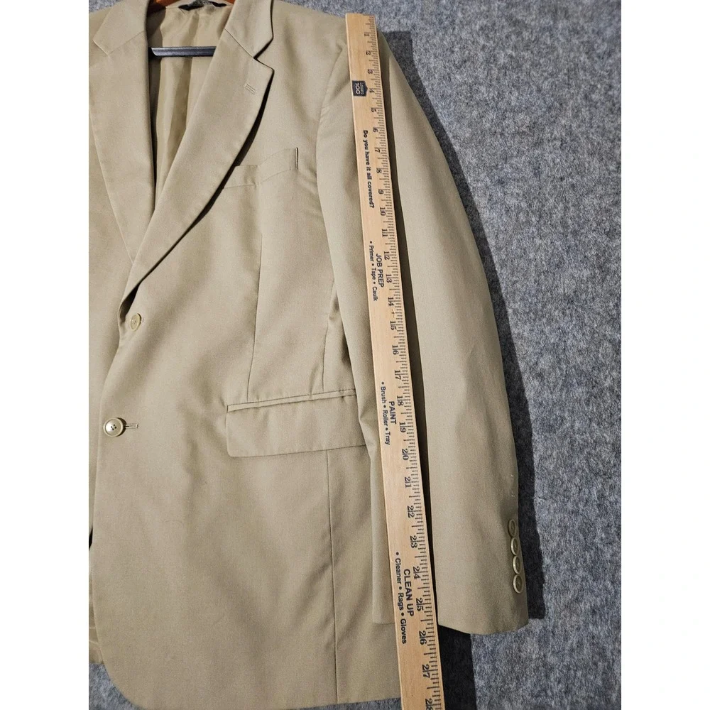 JOS A BANK Mens Tan Classic Fit Sport Coat Blazer Jacket Size 42 R
